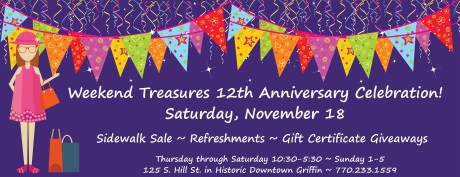 Weekend Treasures in progress